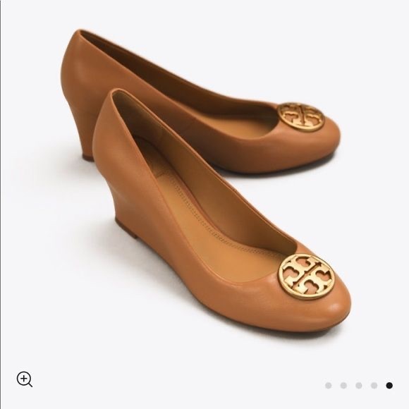 Tory Burch | Shoes | Tory Burch Chelsea 65mm Wedge Tan Size 5 Never Worn |  Poshmark
